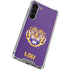 LSU Purple Tiger Mascot Galaxy S24 FE Clear Case